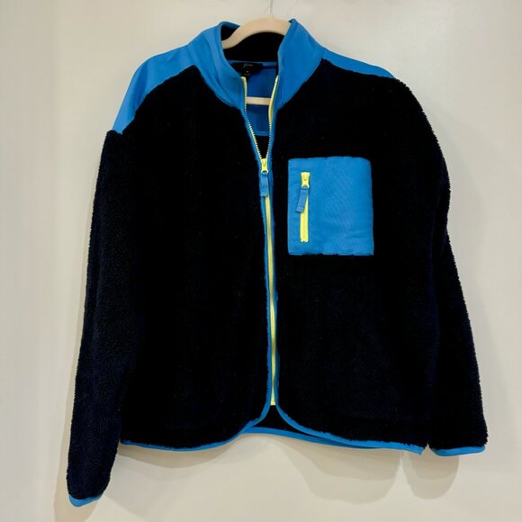 J Crew Superplush Sherpa Jacket - Picture 1 of 2